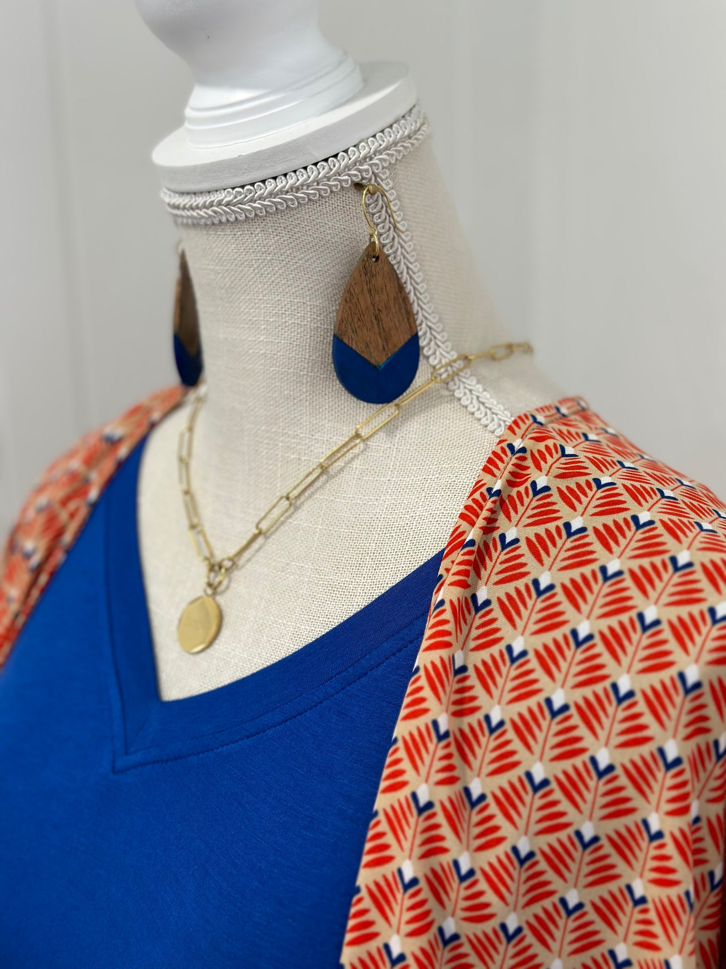 Kiyara Teardrops {navy}