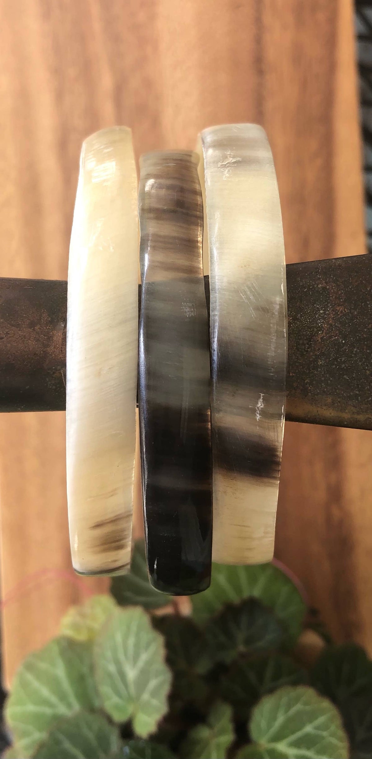 Horn Bangle Set (3)