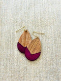 Kiyara Teardrops  {berry}