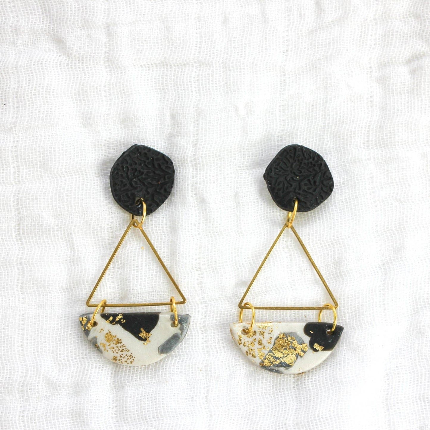 Selah Earrings {granite} - Global Hues Market