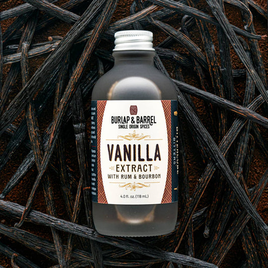 Vanilla Extract - 4oz Bottle - Single Origin Extract - Global Hues Market