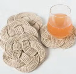 Abundance Coasters {set of 2} - Global Hues Market