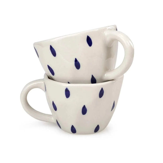 Ceramic Raindrop Mug - Global Hues Market