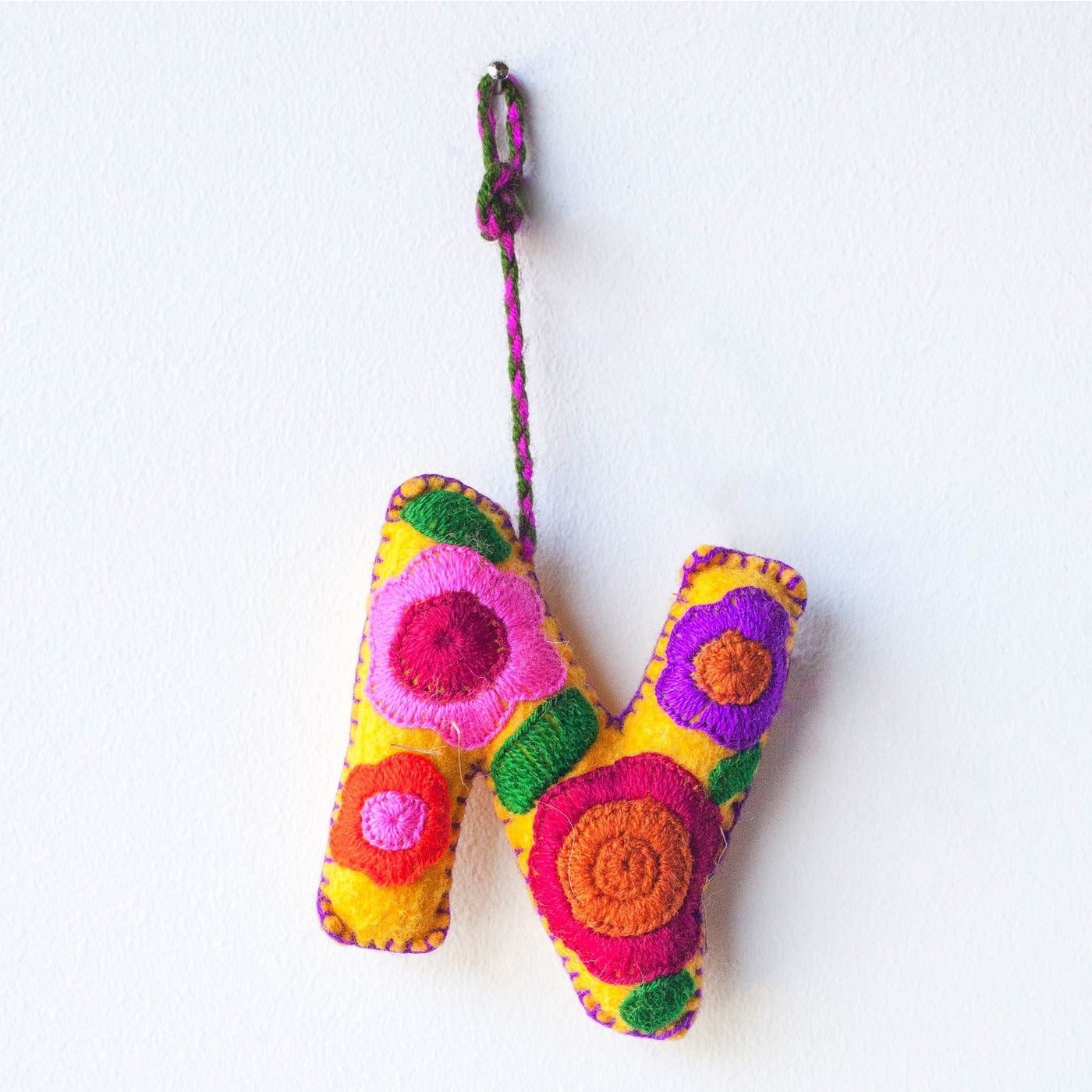 Chiapas Felt Letters - Global Hues Market