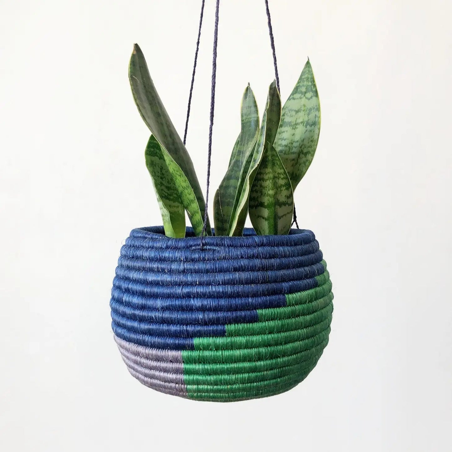 Hanging Woven Planter - Global Hues Market