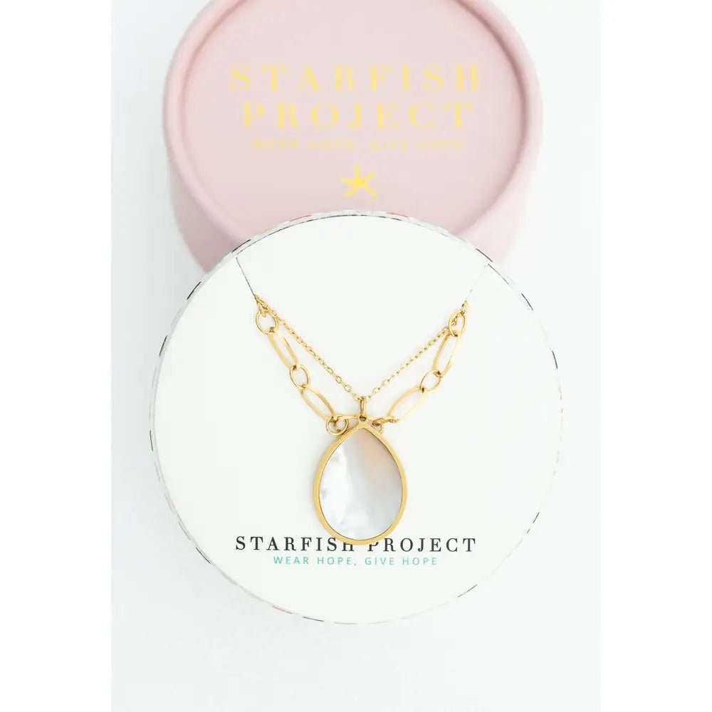 Holly Layered Mother-of-Pearl Necklaces - Global Hues Market