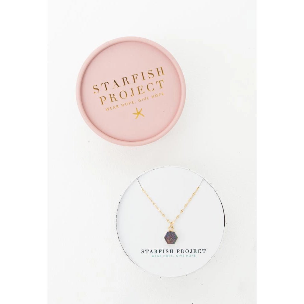 Let the Light In Druzy Necklace - Global Hues Market