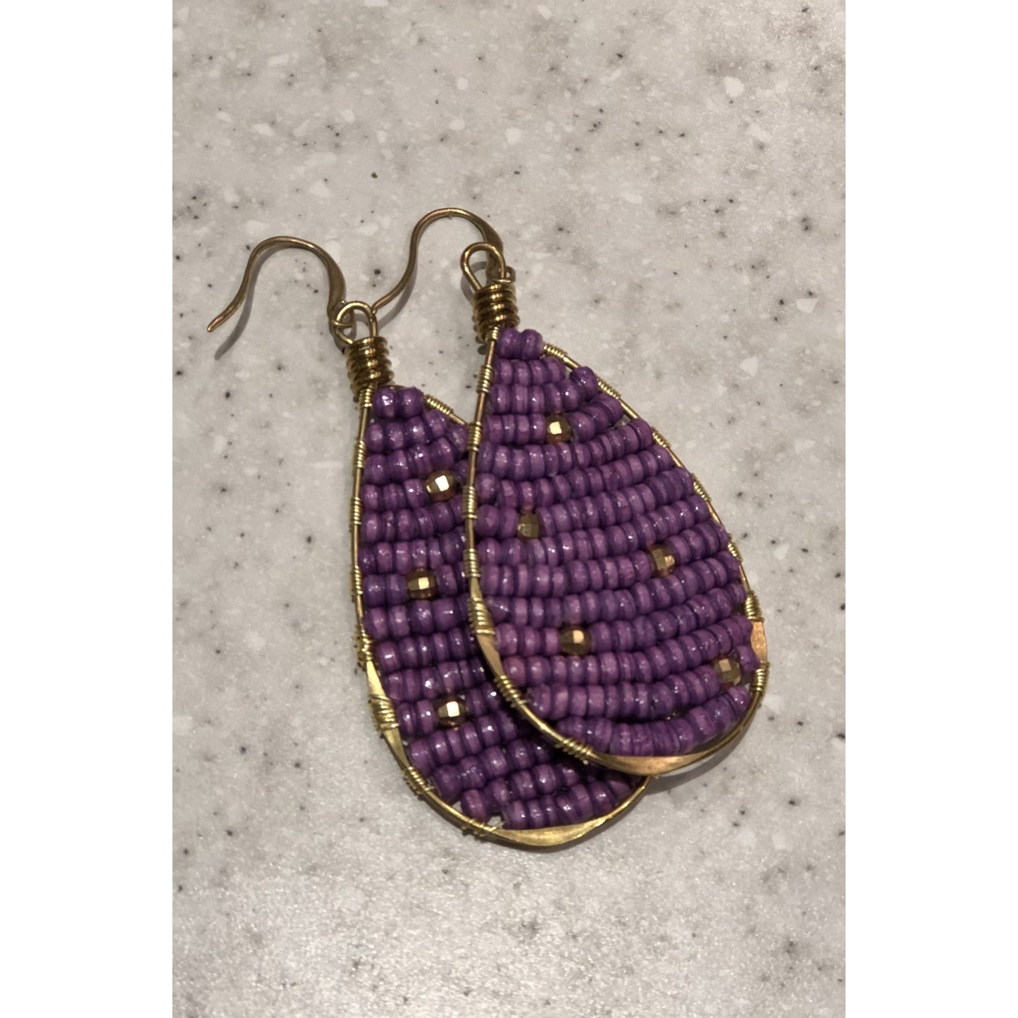 Plump Petal Earrings - Global Hues Market