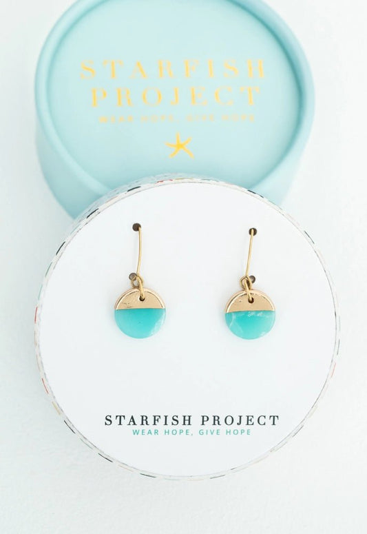 Refresh Earrings {aqua} - Global Hues Market