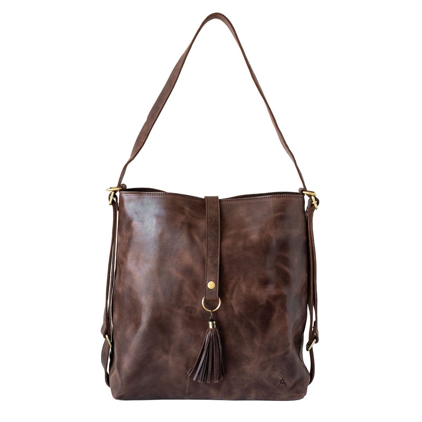 Women's Leather Slingback 3-in-1 Leather Bag - Global Hues Market