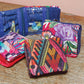Small Travel Jewelry Case: Red / Floral