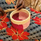 Court Colorblock Trio Basket: Light Pink /  Plum