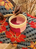 Court Colorblock Trio Basket: Light Pink /  Plum