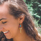 Aasha Kantha Handcrafted Fringe Dangle Earrings