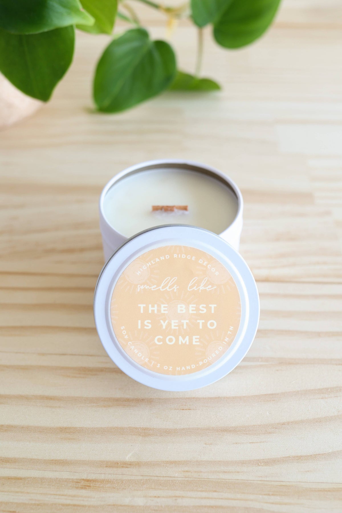 The Best is Yet to Come Candle: 10oz Jar | The Best is Yet to Come Candle