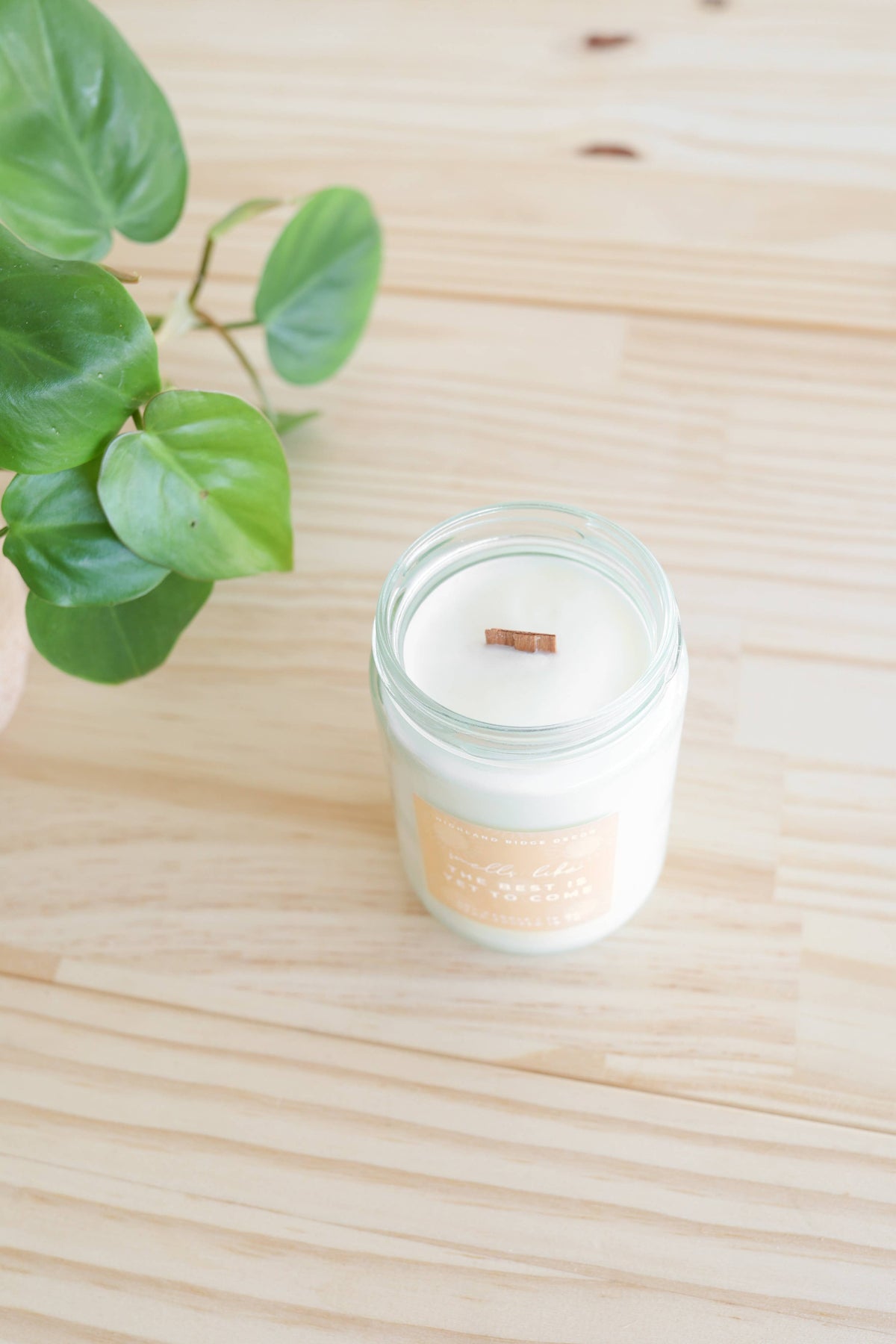 The Best is Yet to Come Candle: 10oz Jar | The Best is Yet to Come Candle