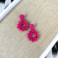 Okwanya Earrings {raspberry}