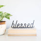 Blessed Word Sign - Global Hues Market