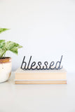 Blessed Word Sign - Global Hues Market