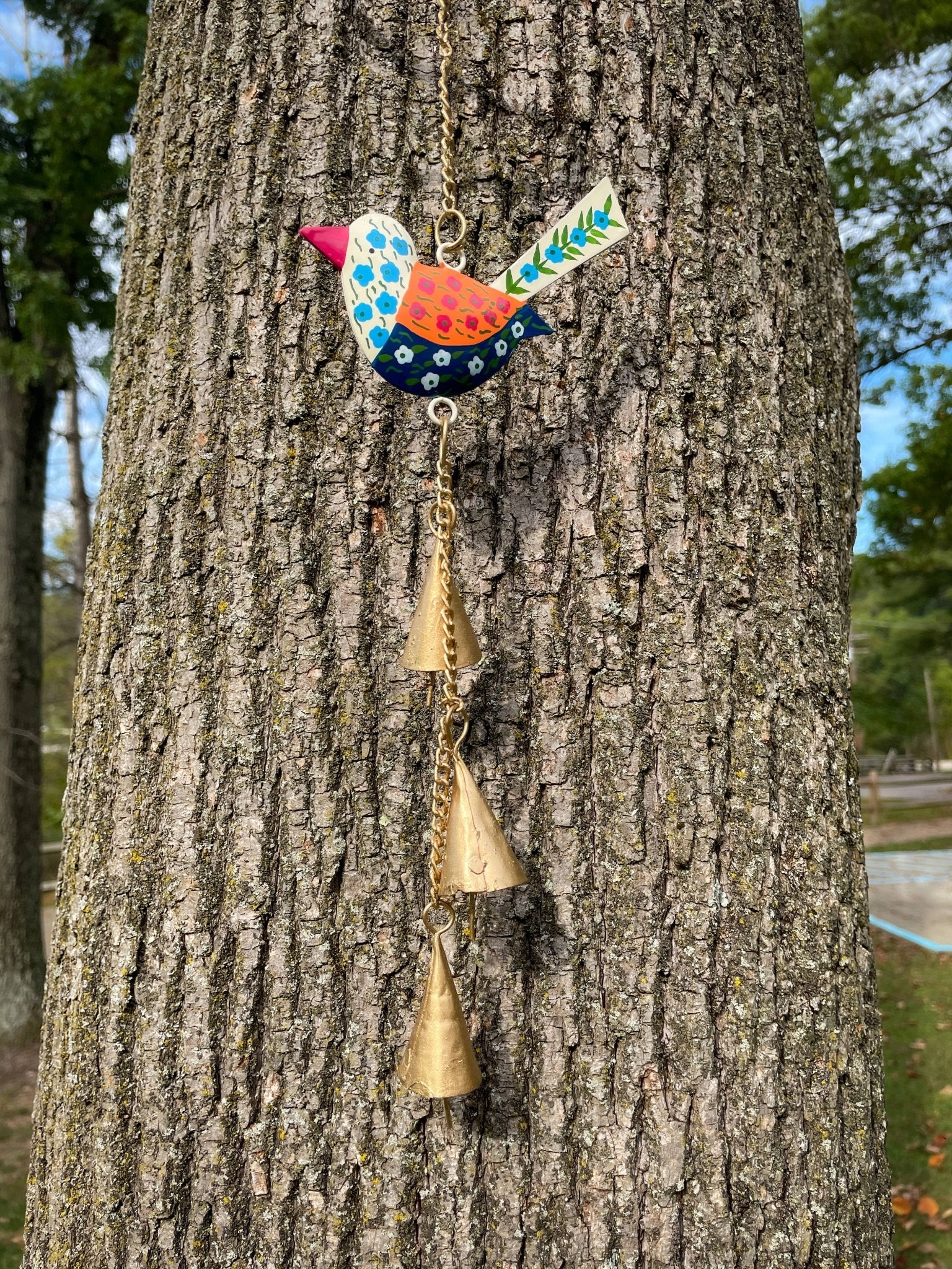 Blossom Birds Wind Chime - Global Hues Market