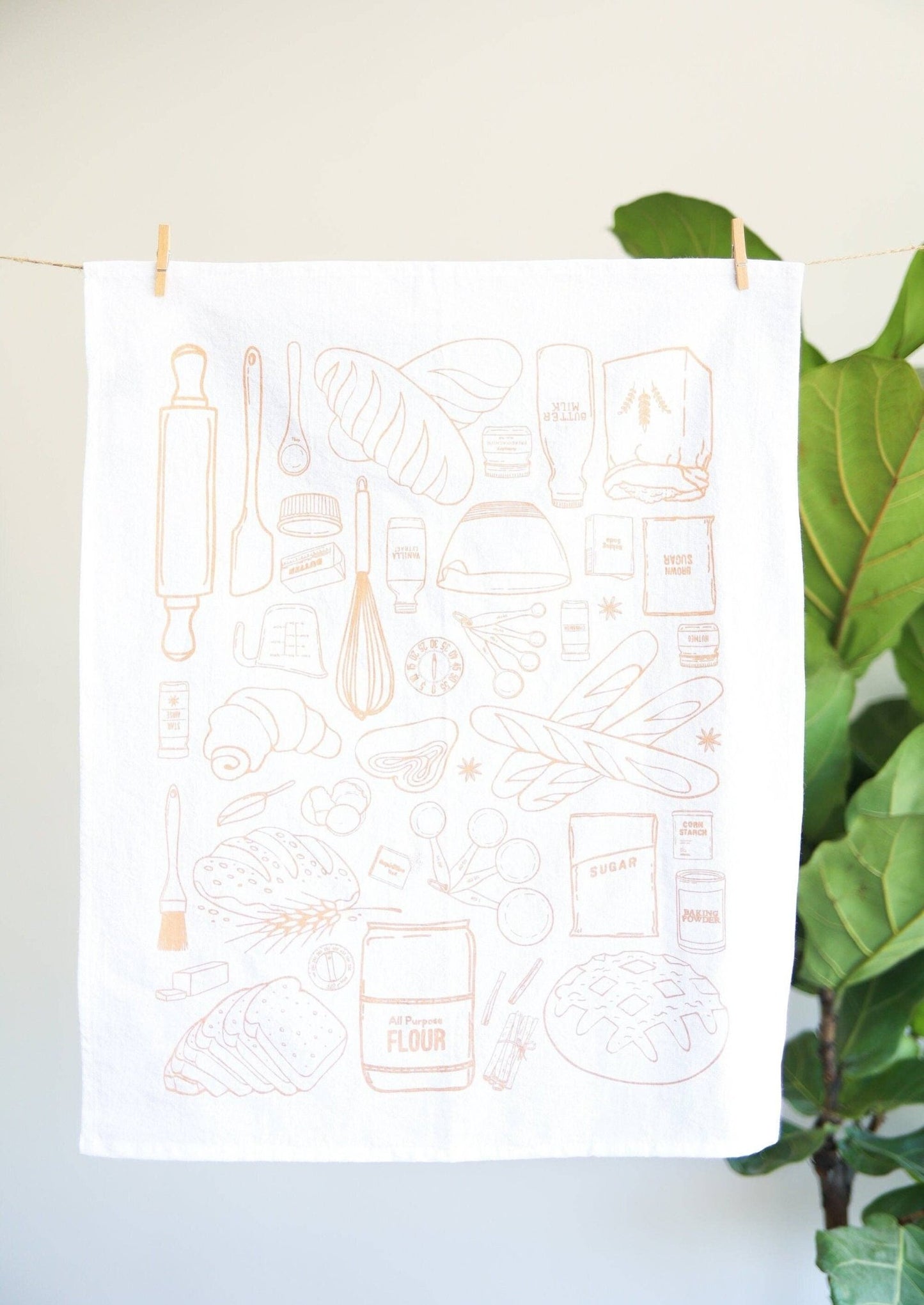 Bread Baking Tea Towel - Global Hues Market