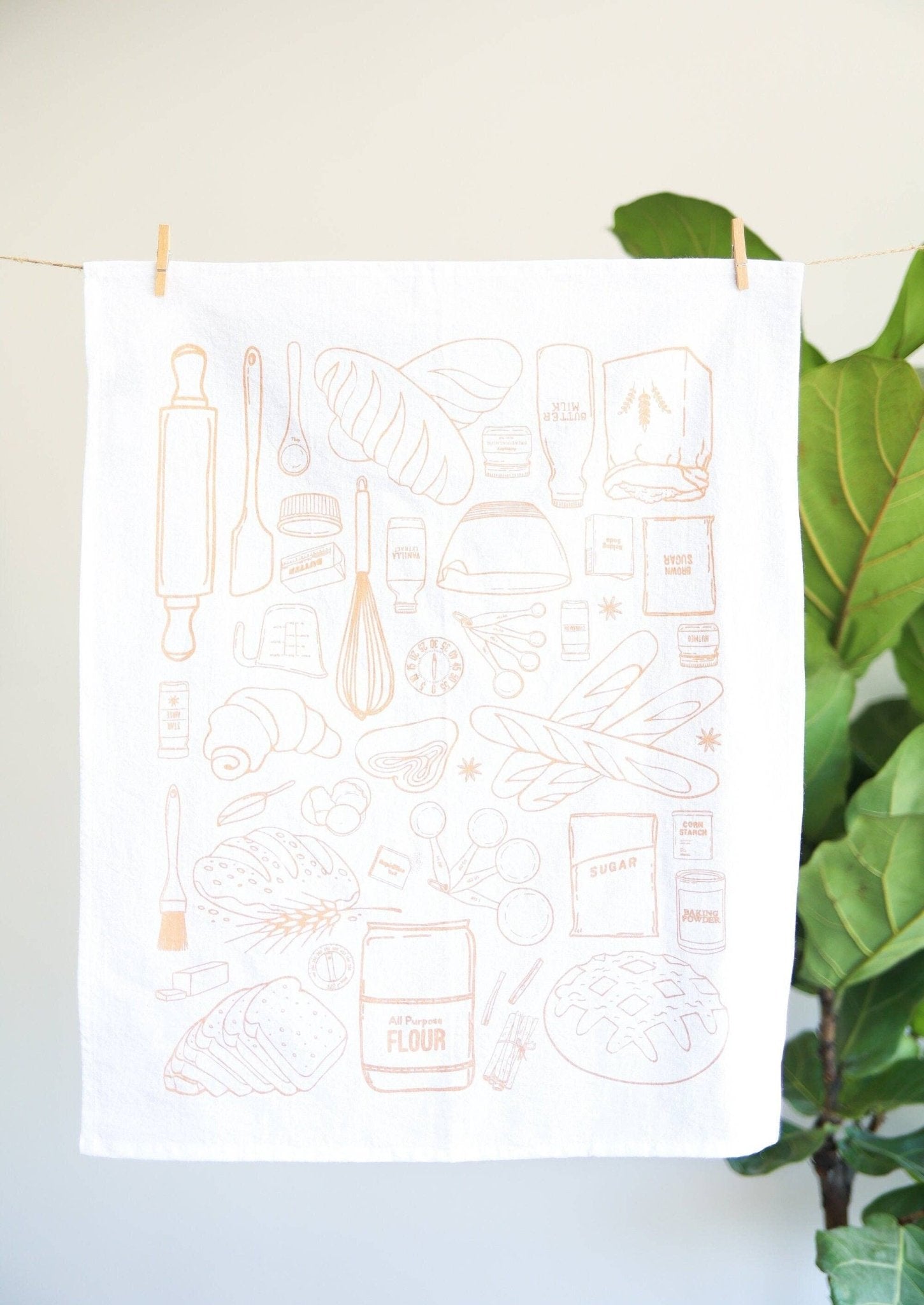 Bread Baking Tea Towel - Global Hues Market
