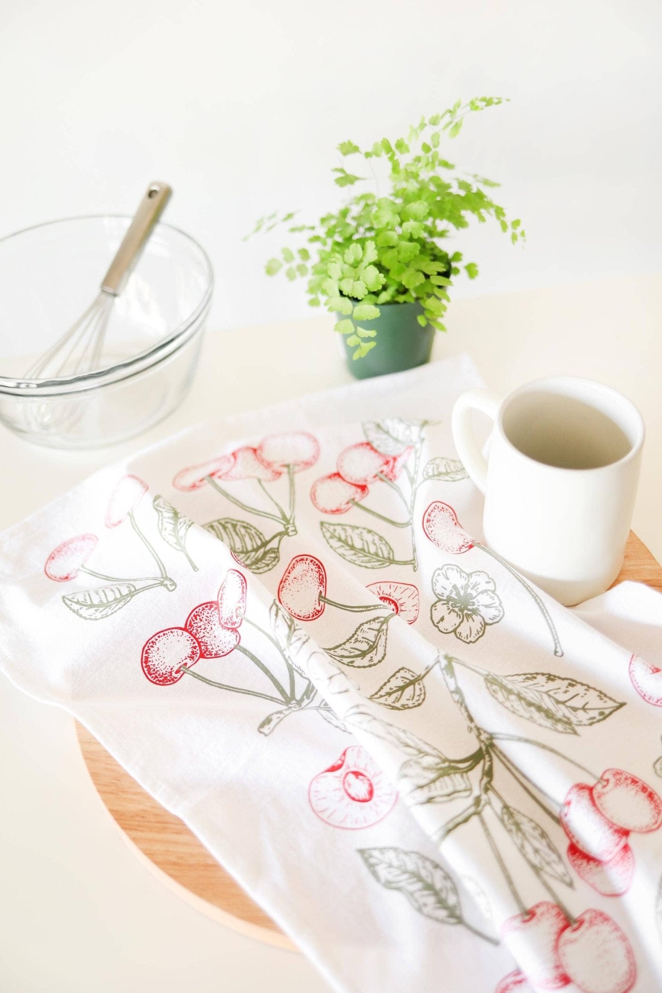 Cherry Tea Towel - Global Hues Market
