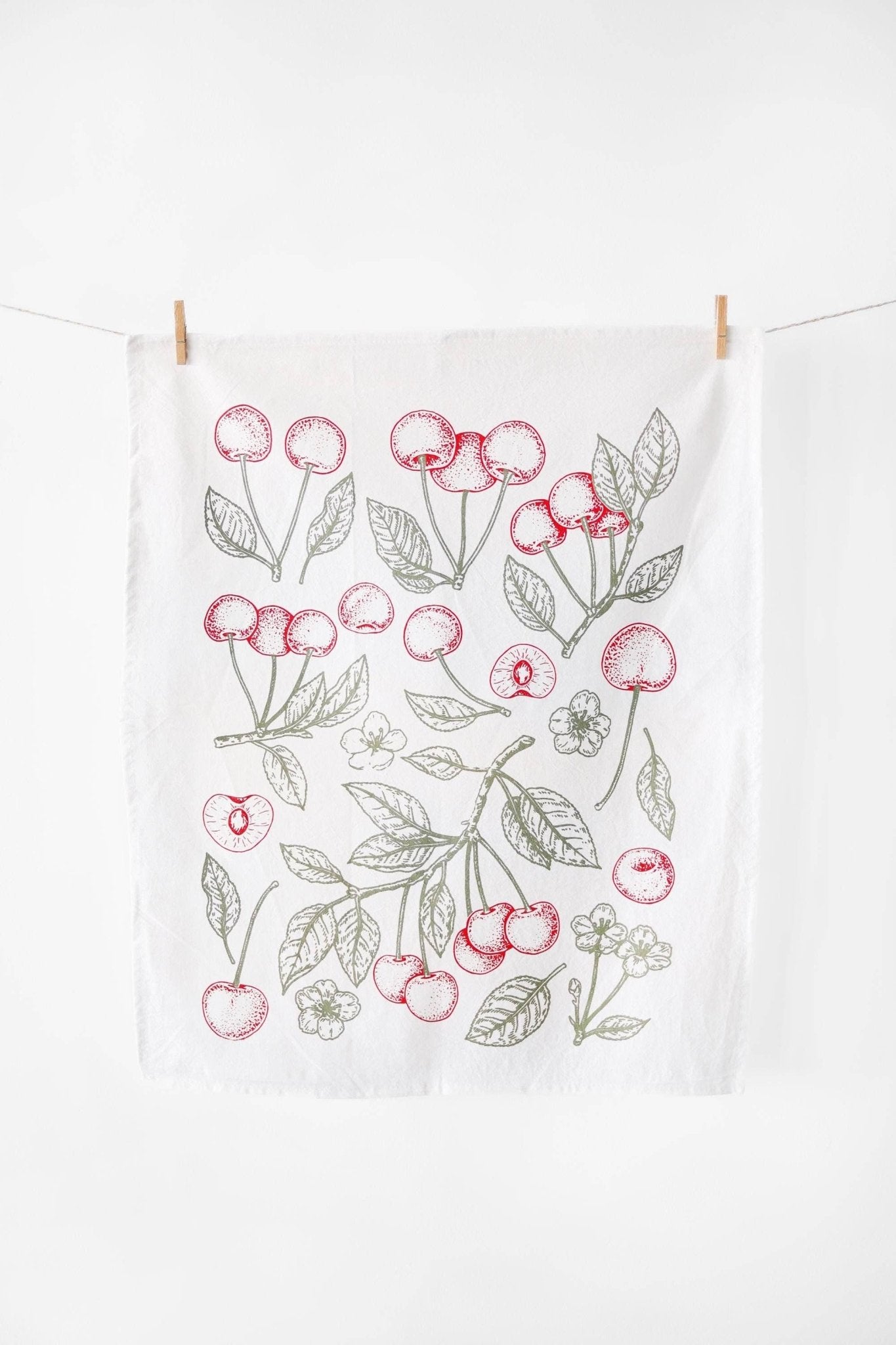Cherry Tea Towel - Global Hues Market