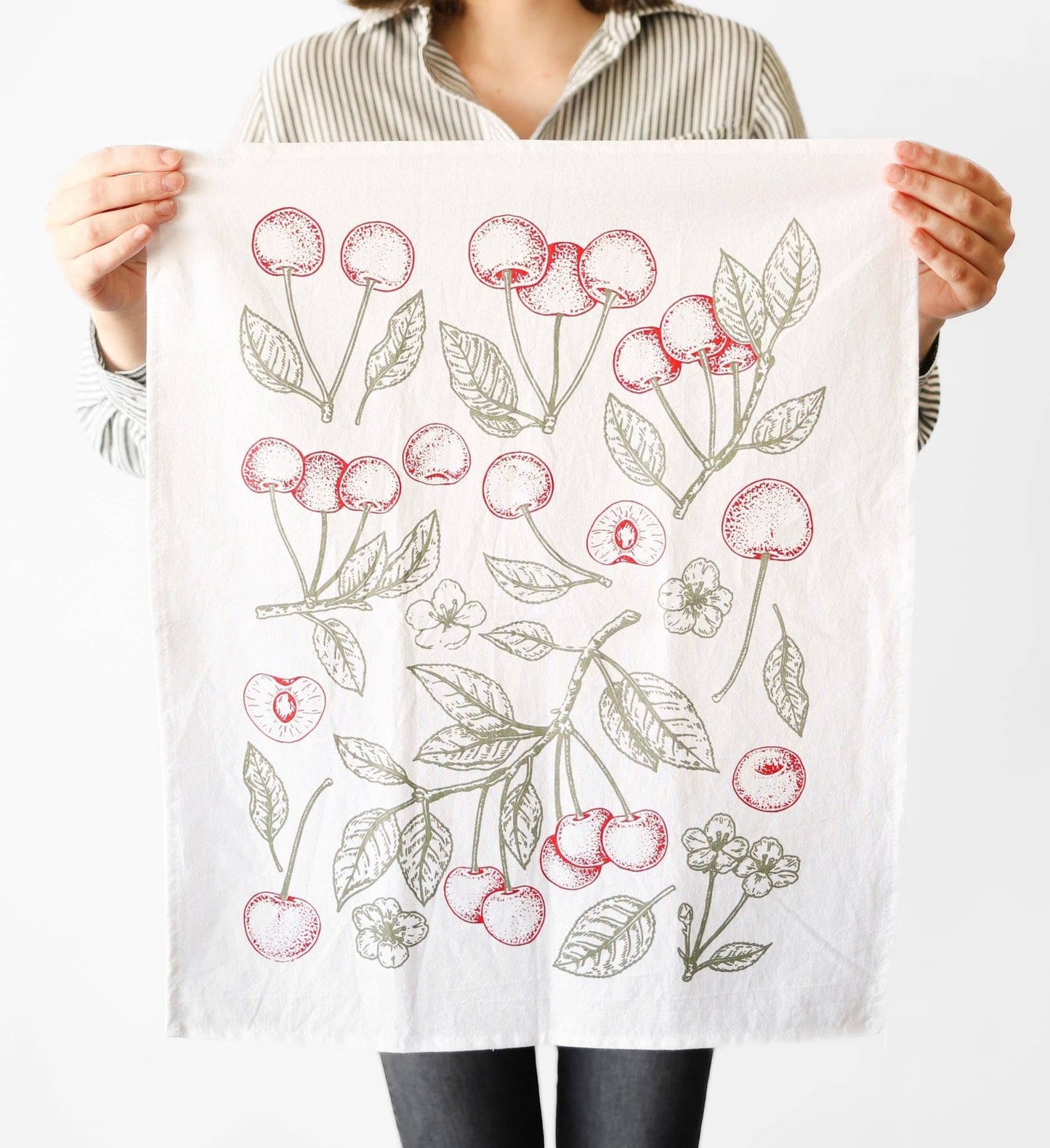 Cherry Tea Towel - Global Hues Market