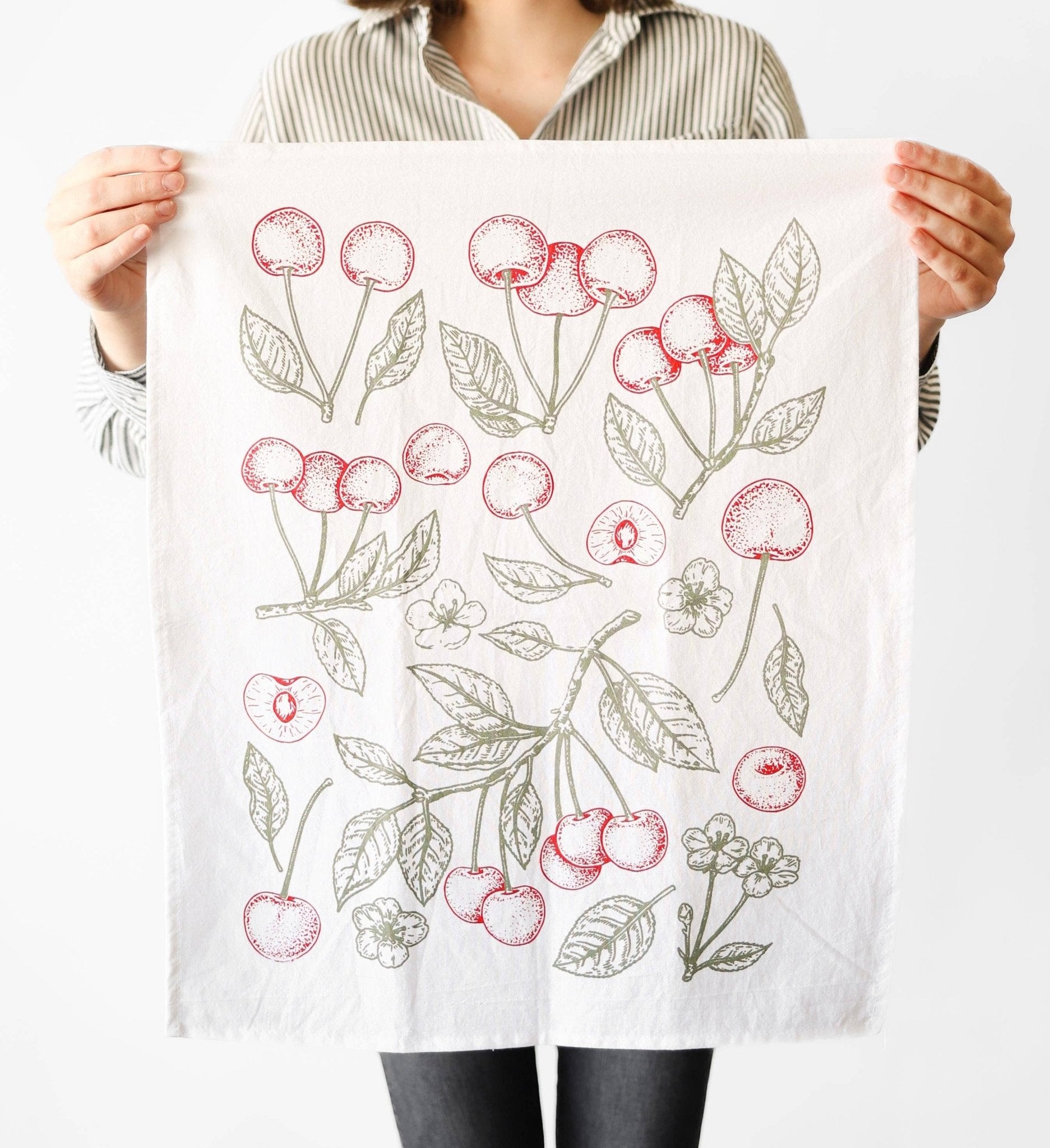 Cherry Tea Towel - Global Hues Market