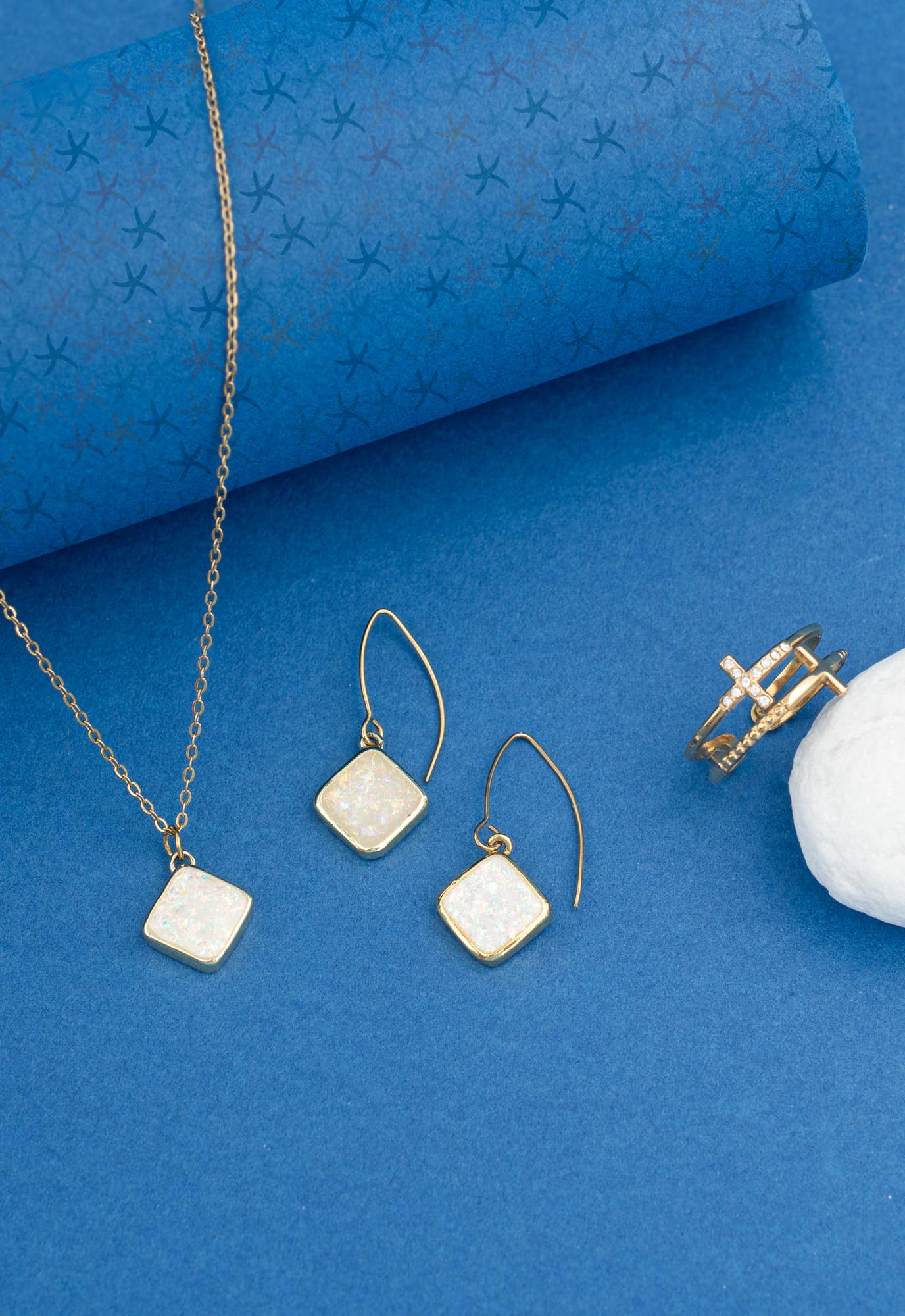 Clare Opal Necklace - Global Hues Market