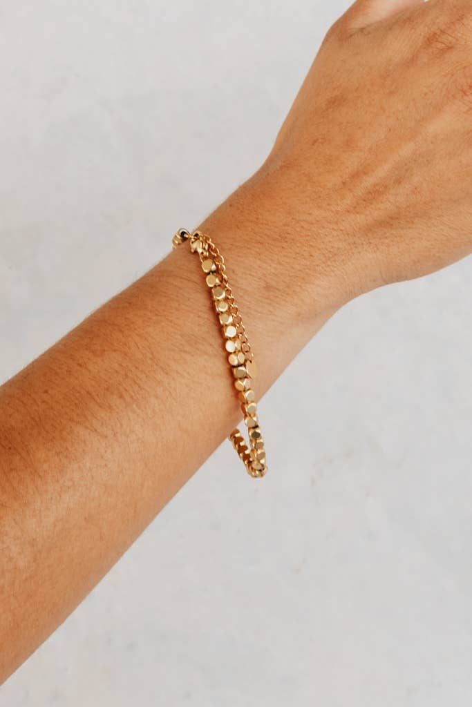 Clarity Bracelet - Gold - Made by Survivors - Global Hues Market