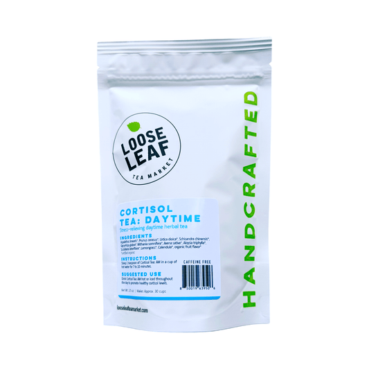Cortisol Tea - Daytime Herbal Blend For Easing Stress - Global Hues Market