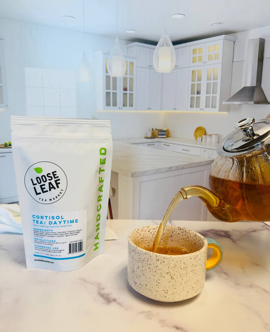 Cortisol Tea - Daytime Herbal Blend For Easing Stress - Global Hues Market