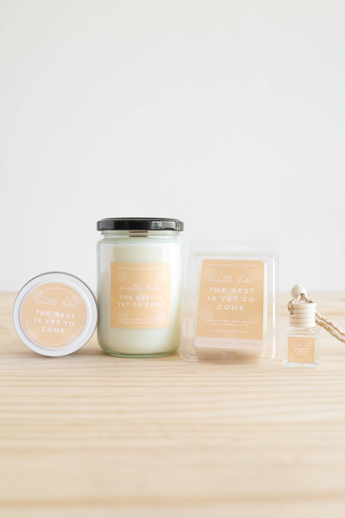 The Best is Yet to Come Candle: 10oz Jar | The Best is Yet to Come Candle