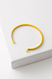 Enamel Cuff, Yellow, Thin - Global Hues Market