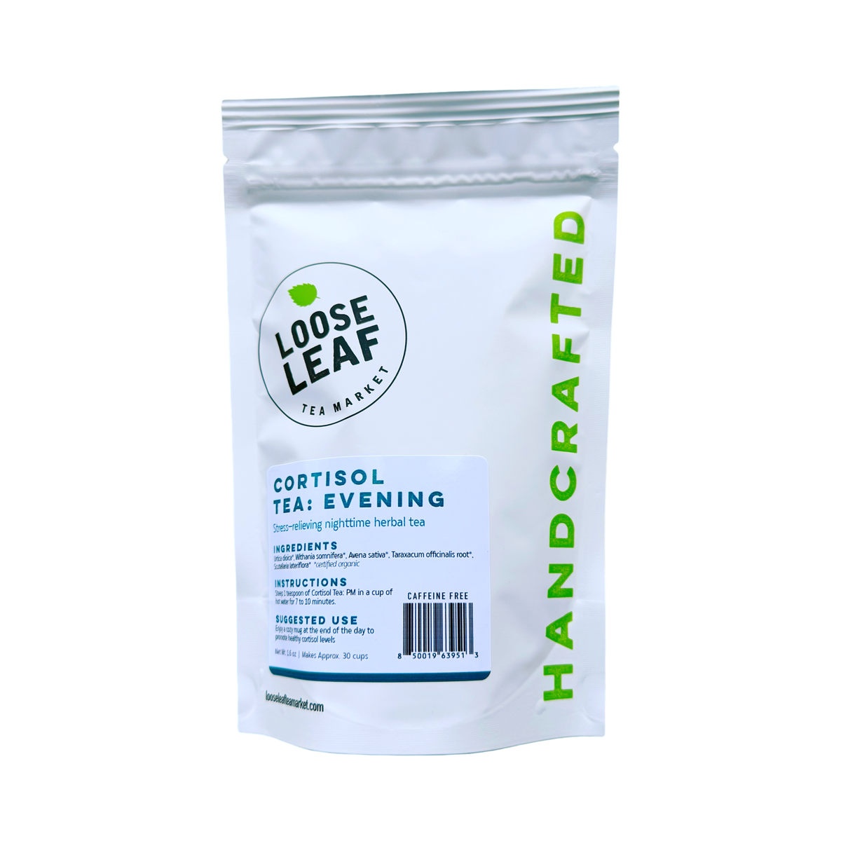 Cortisol Tea - Evening, Herbal Tea For Stress, Relaxation