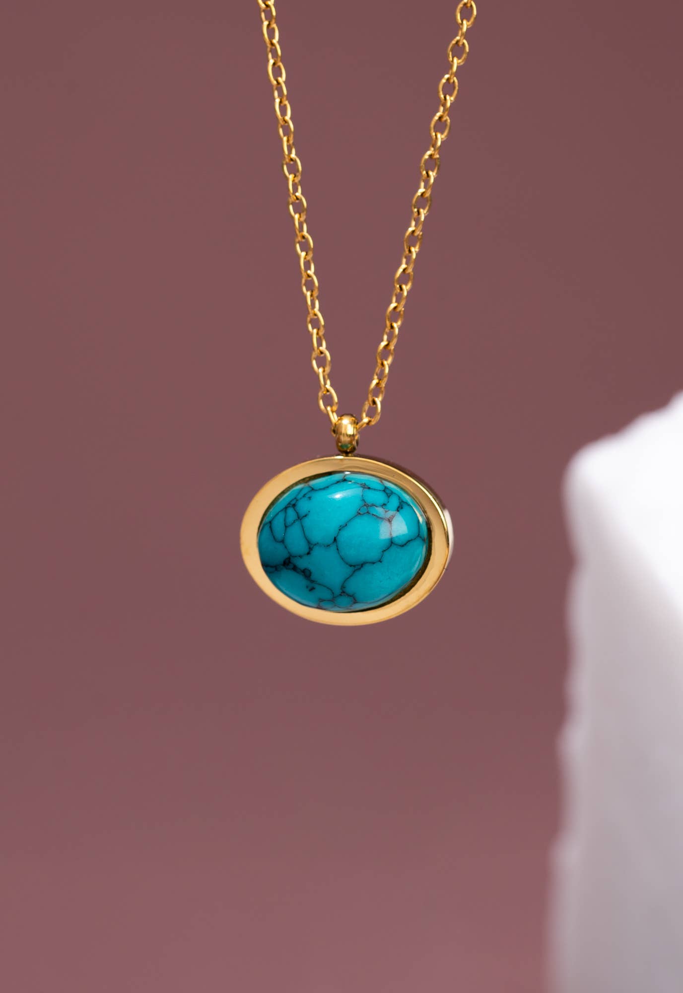 Hopeful Glow Necklace in Turquoise - Global Hues Market