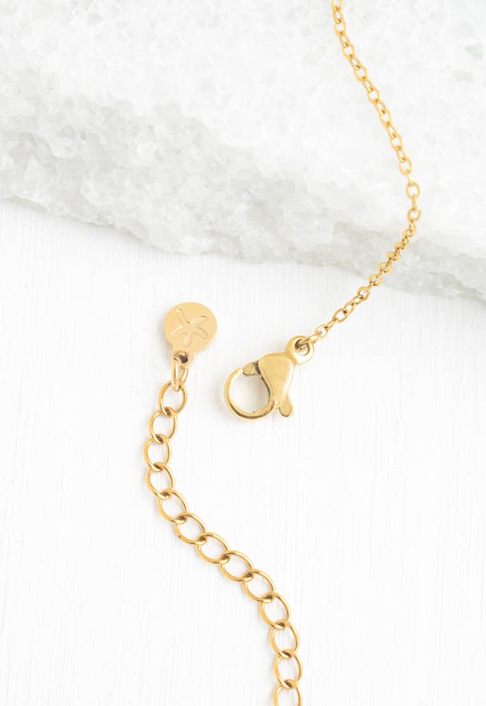 Hopeful Glow Necklace in Turquoise - Global Hues Market