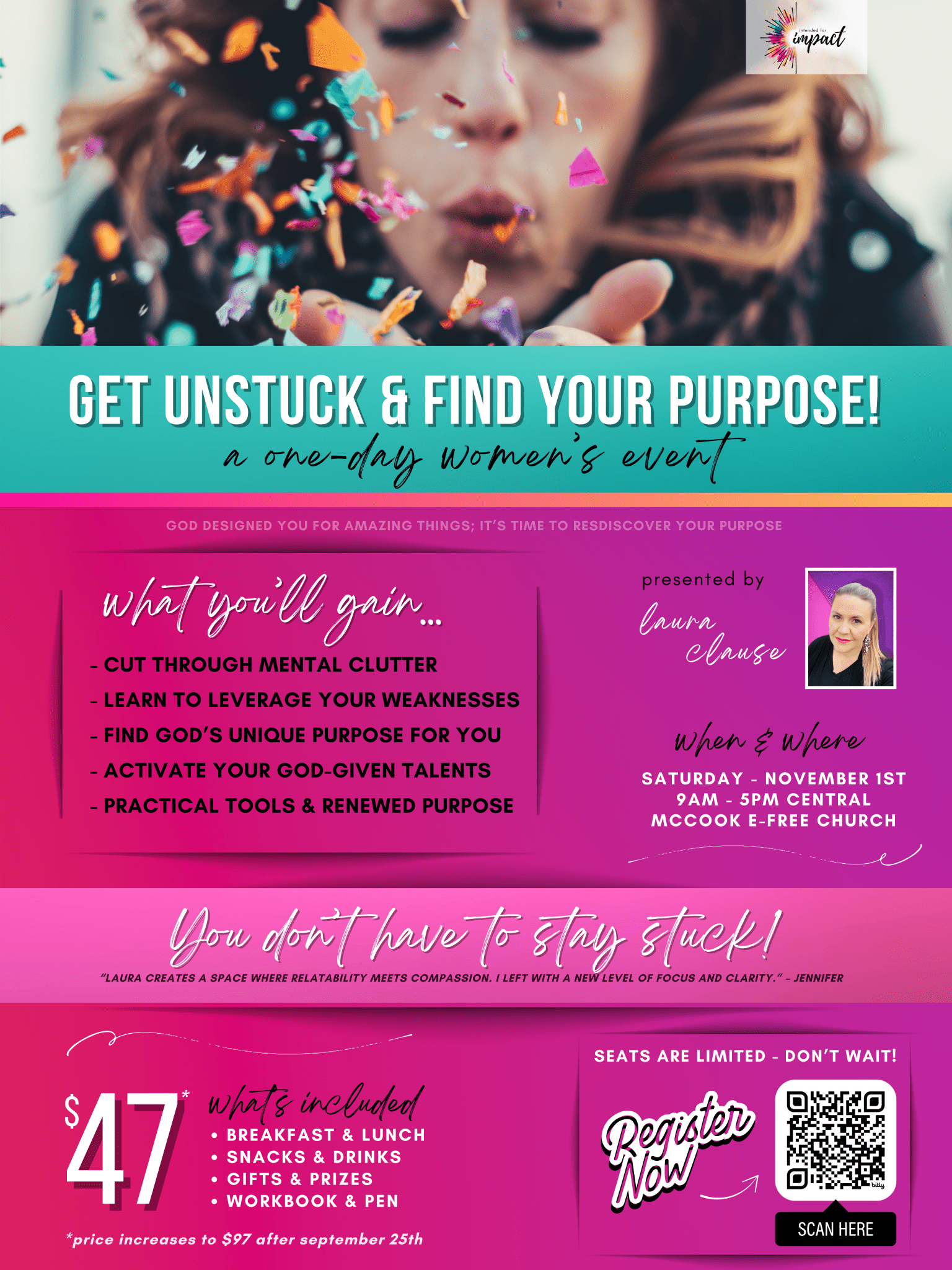 Intended for Impact LIVE EVENT 11.1.25 - Get Unstuck! - Global Hues Market