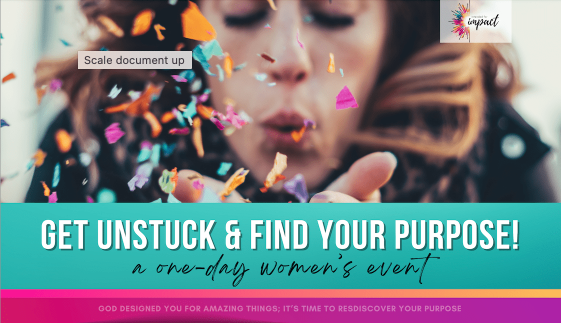 Intended for Impact LIVE EVENT 11.1.25 - Get Unstuck! - Global Hues Market