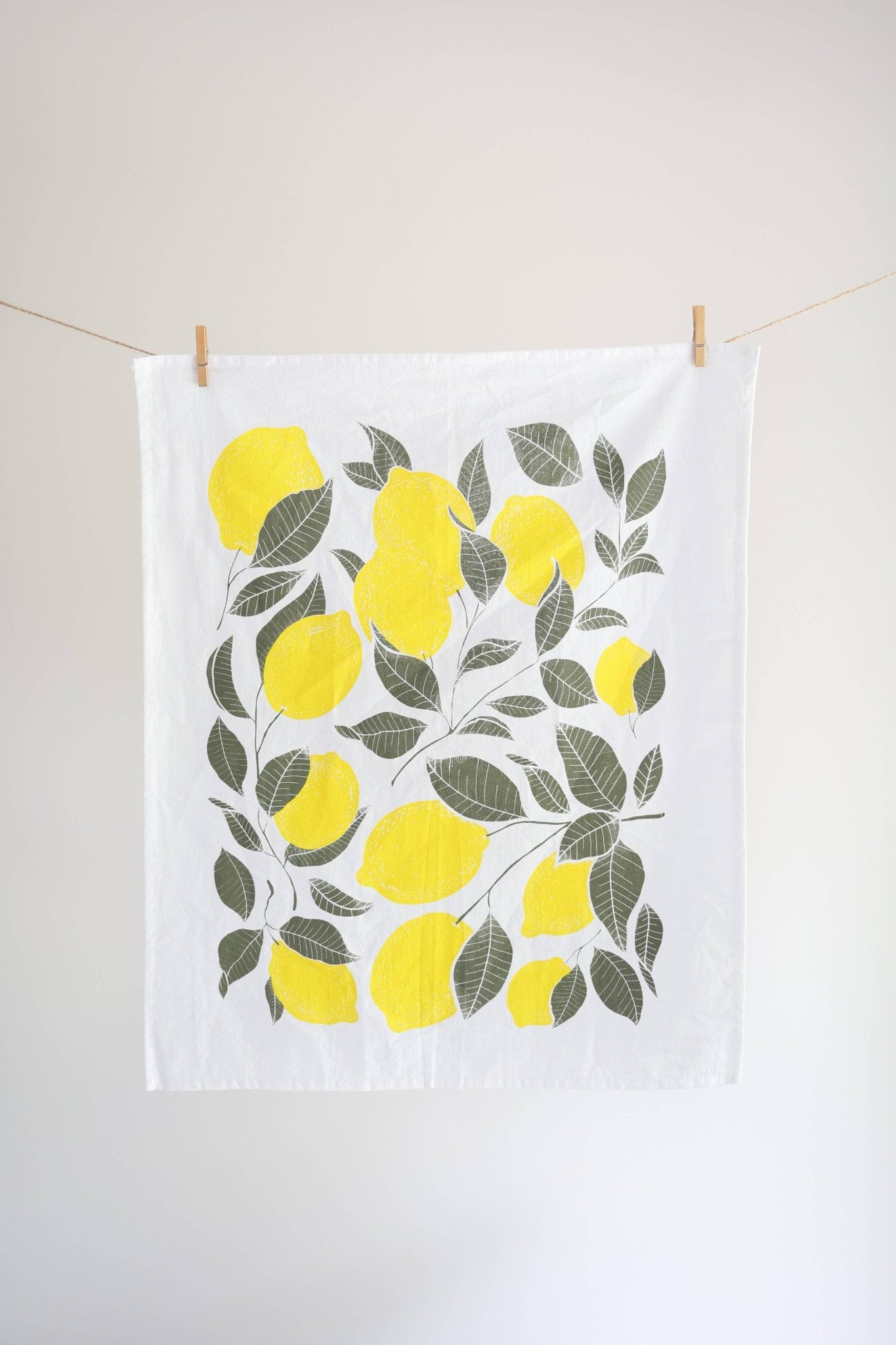 Lemon Tea Towel - Global Hues Market
