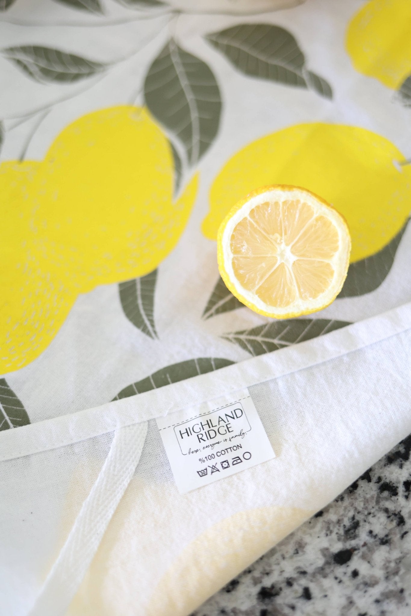 Lemon Tea Towel - Global Hues Market