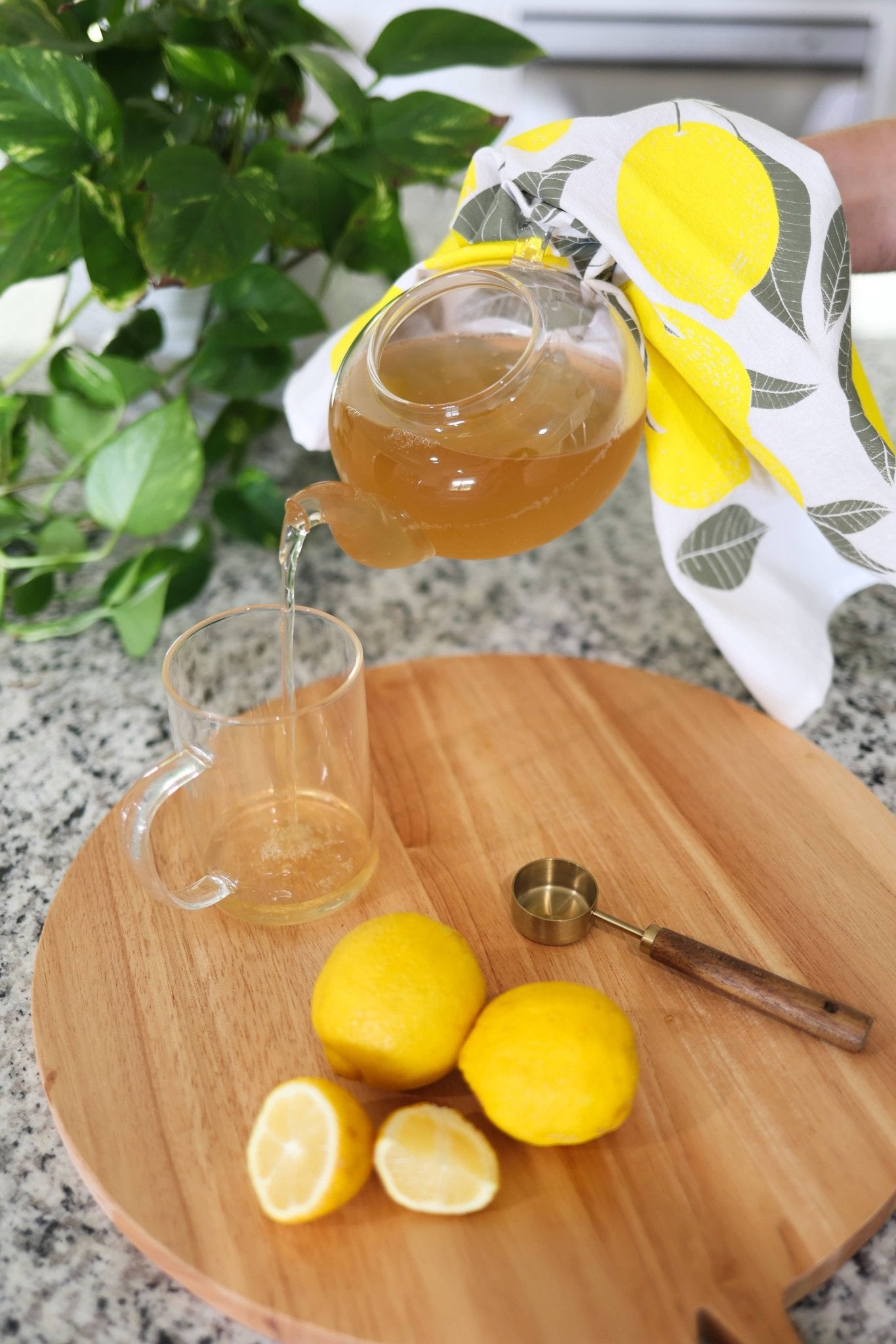 Lemon Tea Towel - Global Hues Market