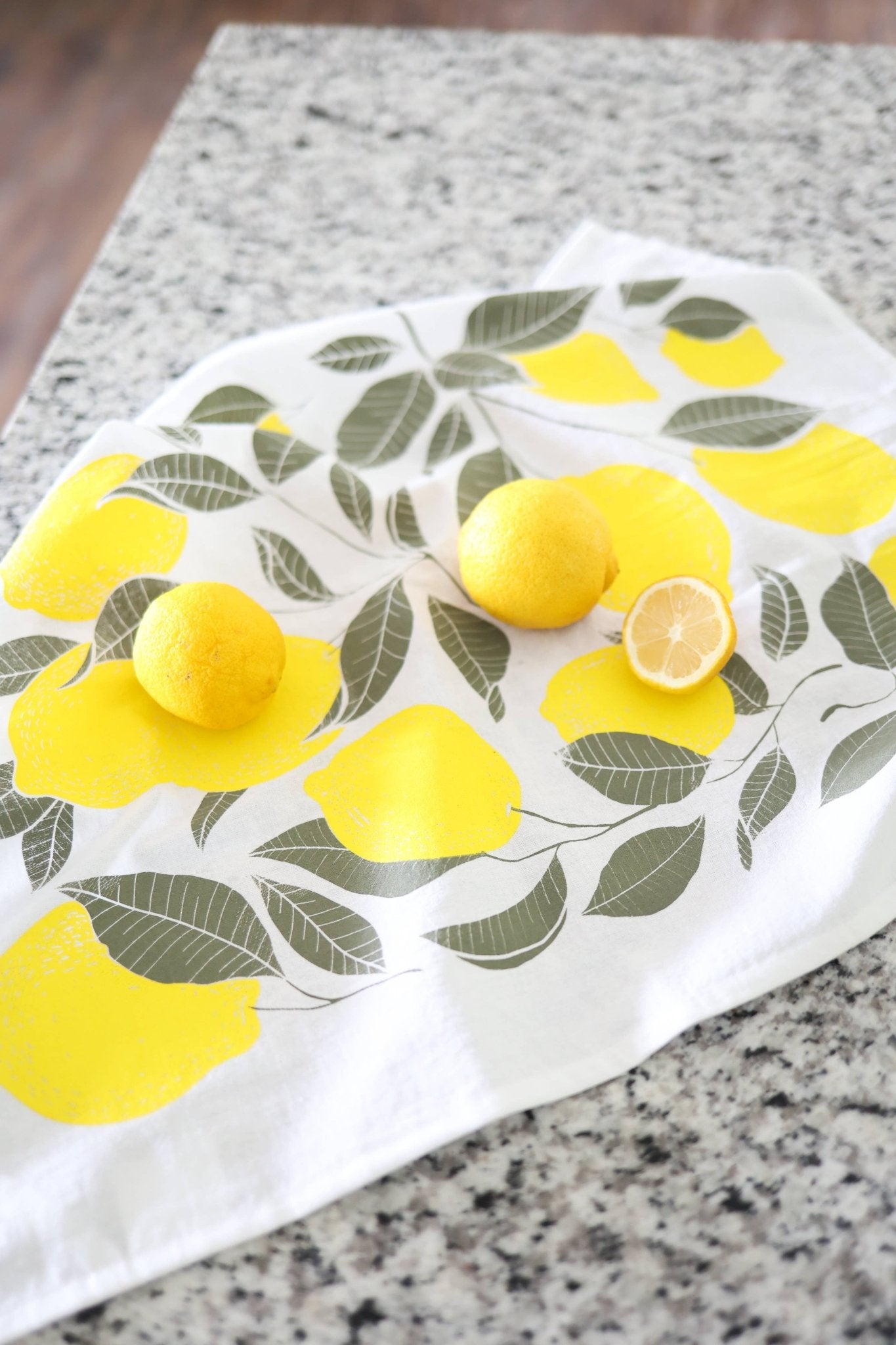 Lemon Tea Towel - Global Hues Market