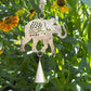 Mini Elephant Wind Chime - Global Hues Market