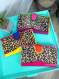 Nash Leopard Leather Wallet | Travel Wallet | Small Leopard - Global Hues Market