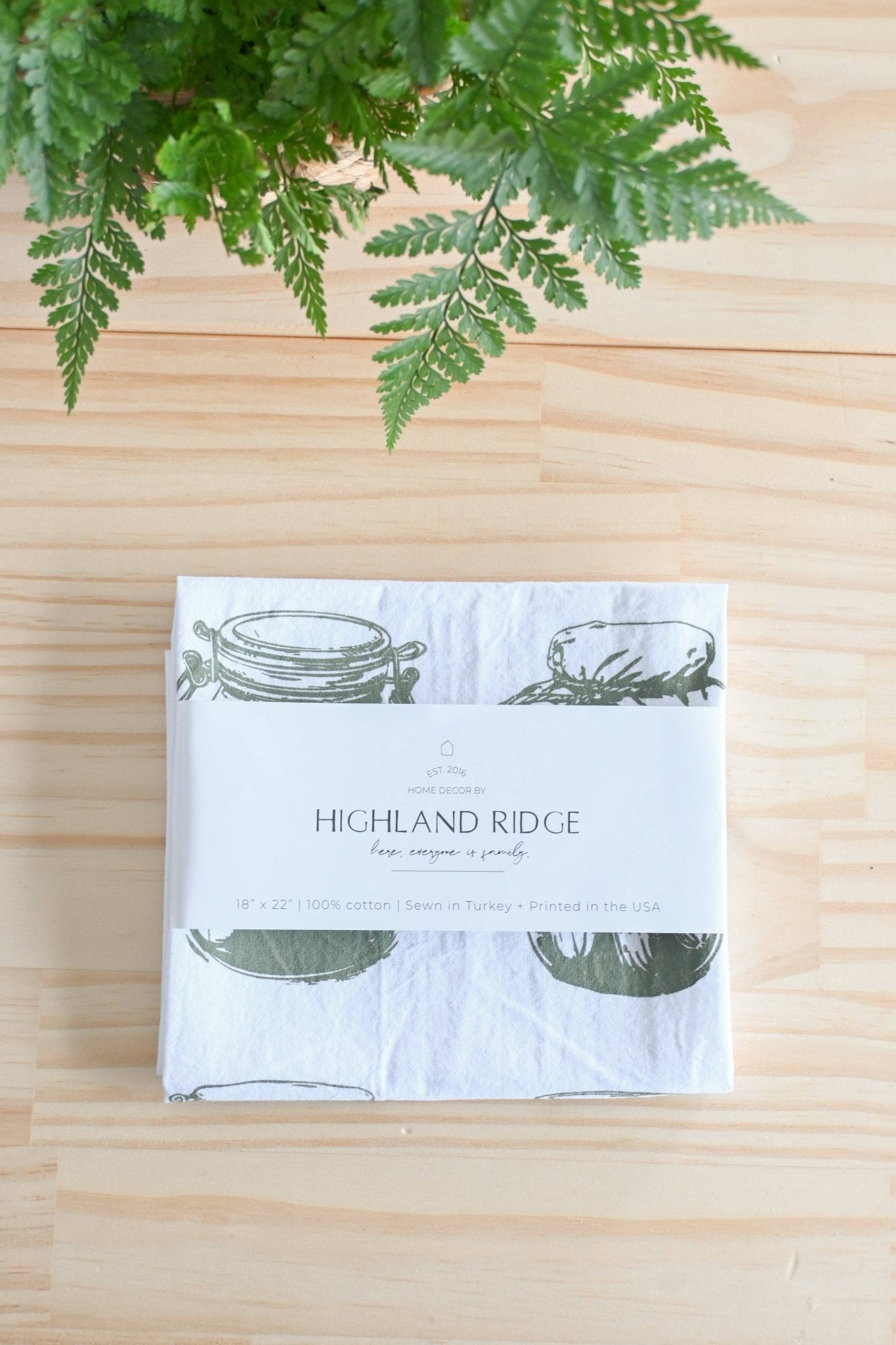 Pickle Tea Towel - Global Hues Market