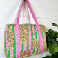 Quilted Duffle Bag | Weekender Travel Overnight Bag | Tigers - Global Hues Market