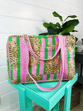 Quilted Duffle Bag | Weekender Travel Overnight Bag | Tigers - Global Hues Market